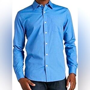 Barisal blue button down shirt
